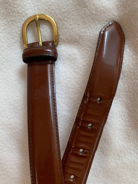 Vintage Coach Brown Leather Belt main image 6